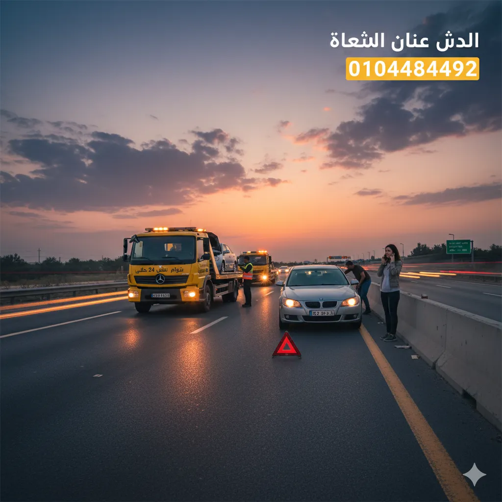 إجراءات السلامة عند تعطل سيارتك على الطريق